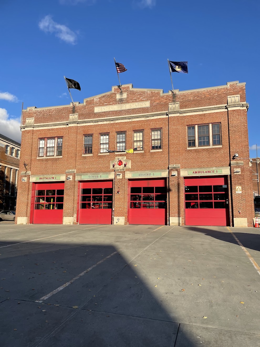 Burlington Fire Station #1 at 136 S Winooski Ave, Burlington, Vermont