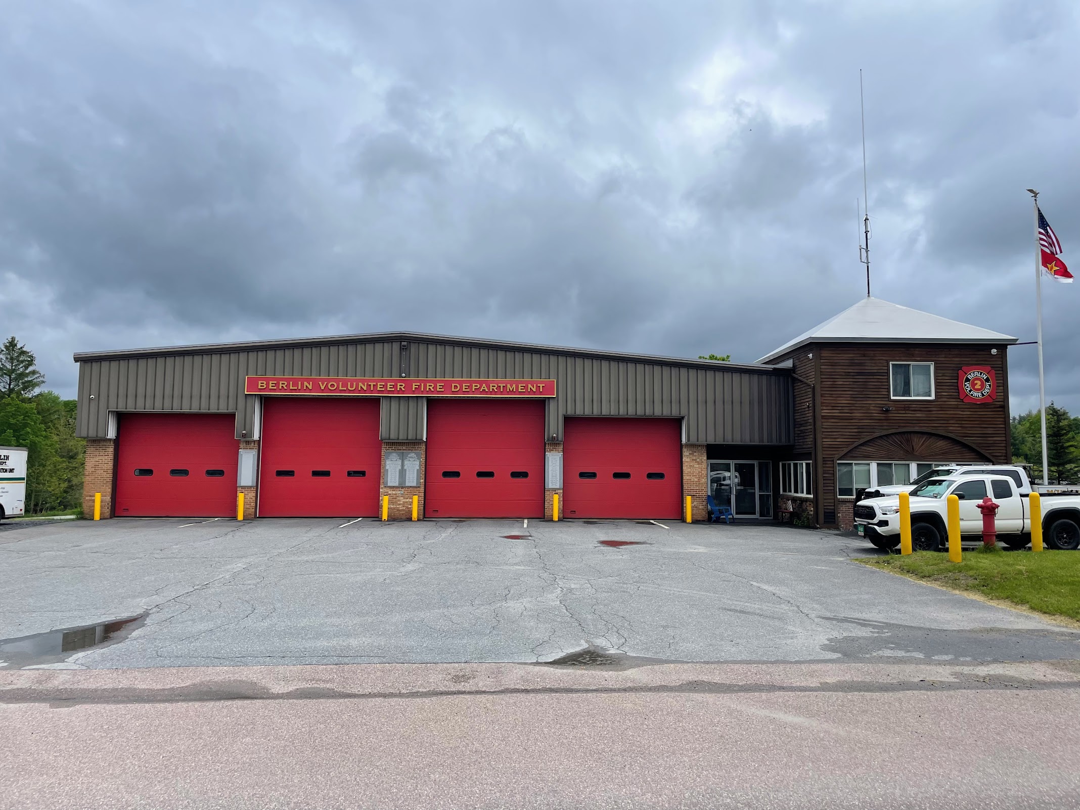Berlin Volunteer Fire Department at 2095 VT Route 12, Berlin, Vermont