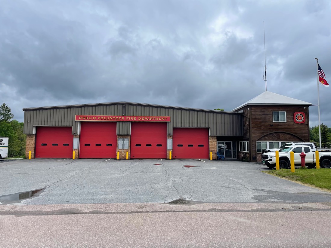 Berlin Volunteer Fire Department at 2095 VT Route 12, Berlin, Vermont