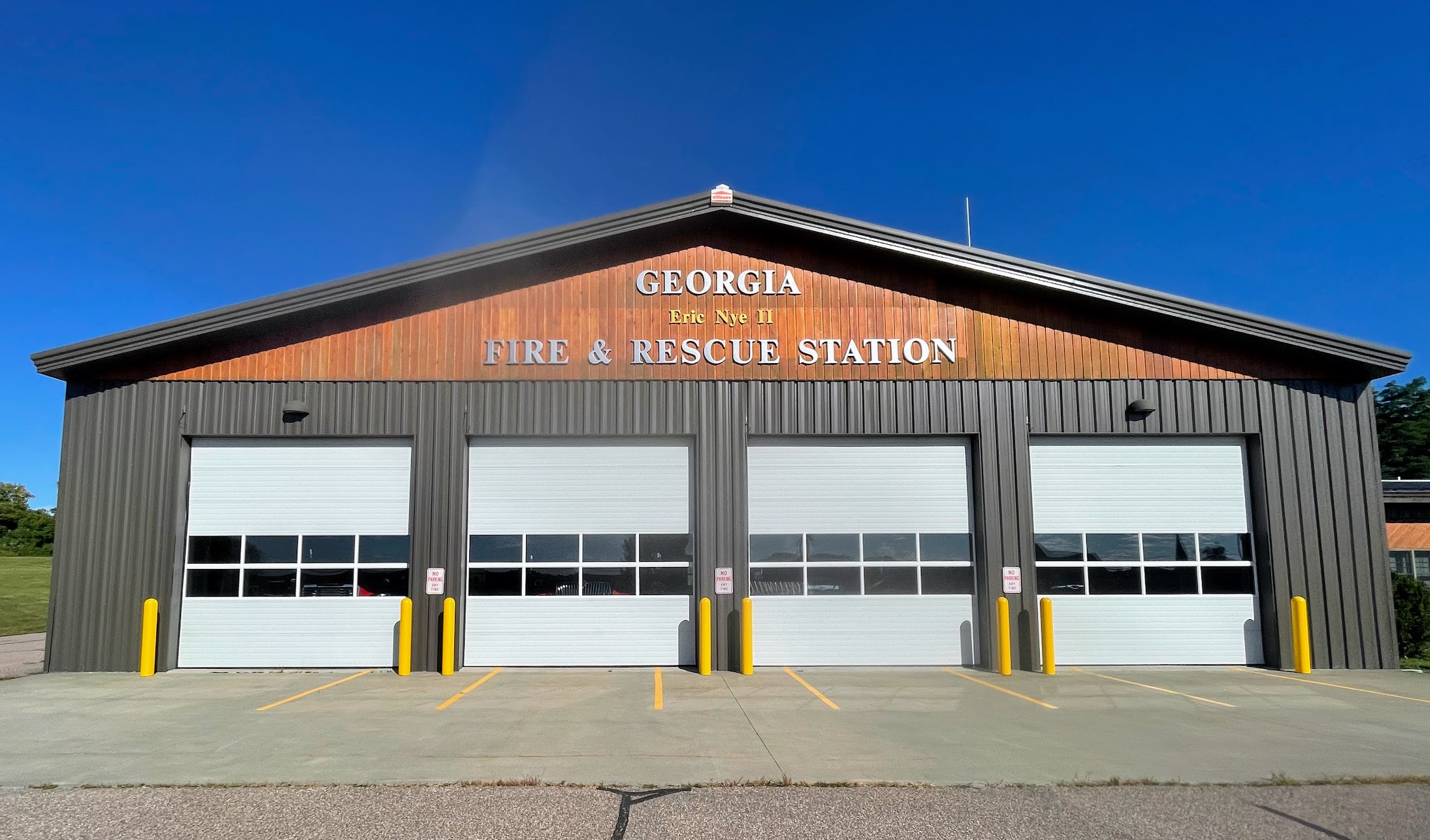 Georgia Fire & Rescue Station at 4134 Ethan Allen Hwy, Georgia, Vermont