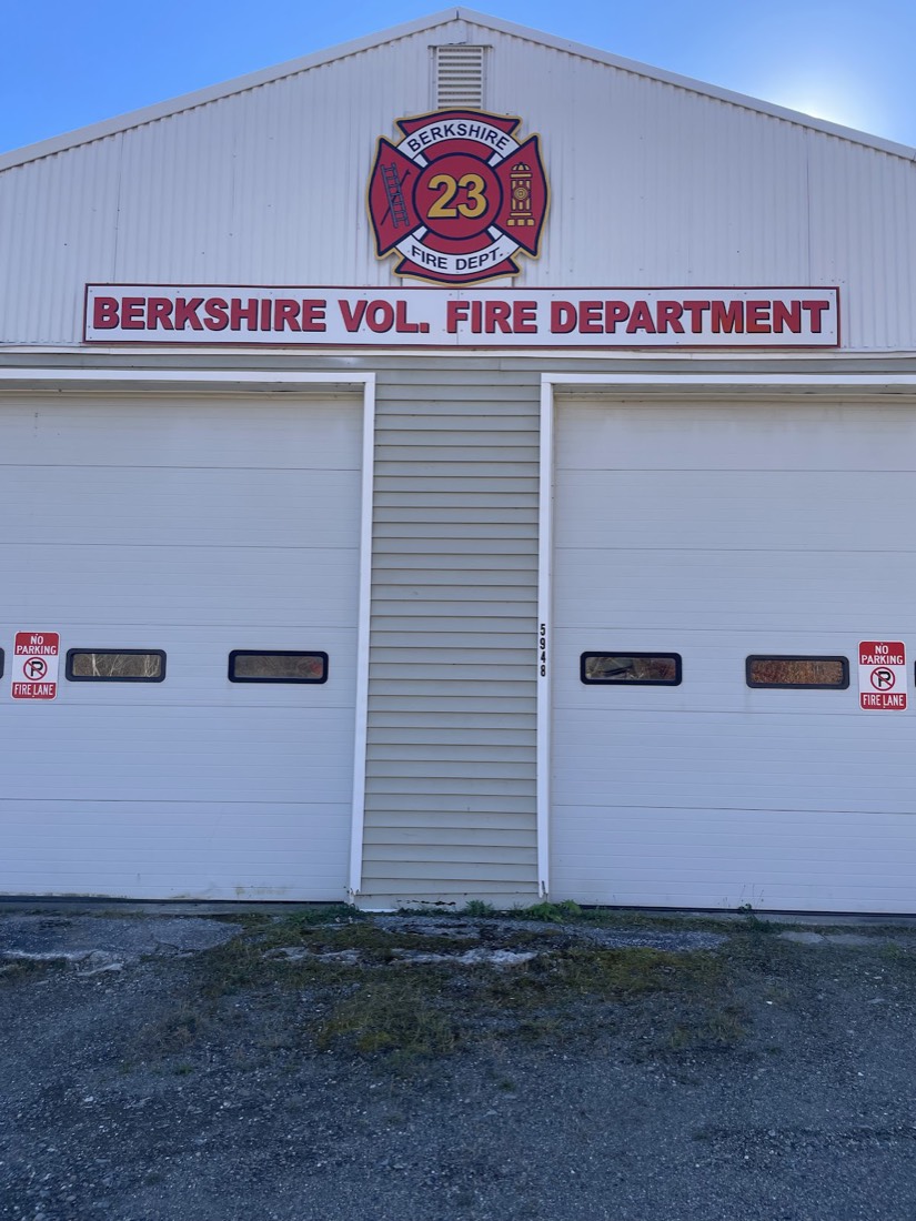 Berkshire Fire Department at 5948 Berkshire Center Rd, Berkshire, Vermont