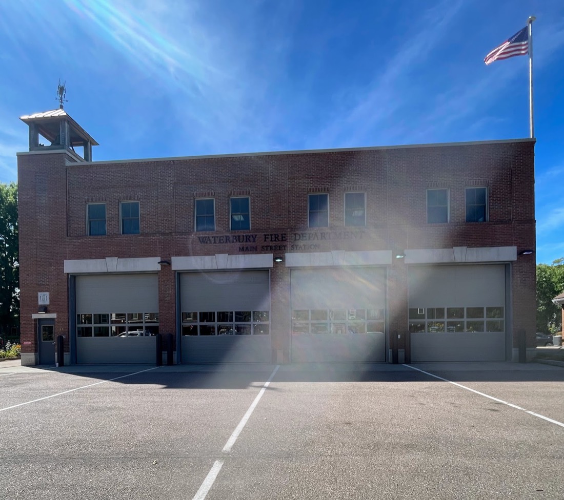 Waterbury Fire Station at 43 S Main St, Waterbury, Vermont