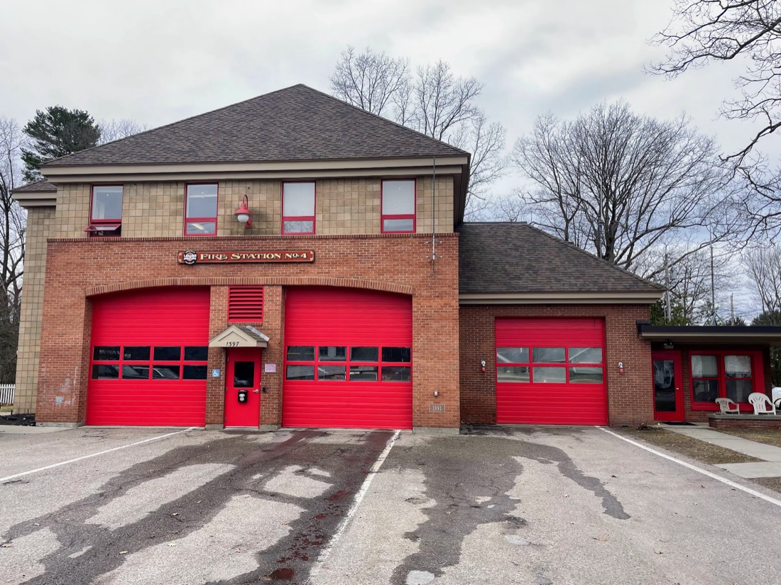 Burlington Fire Station 4 at 1391 North Ave, Burlington, Vermont