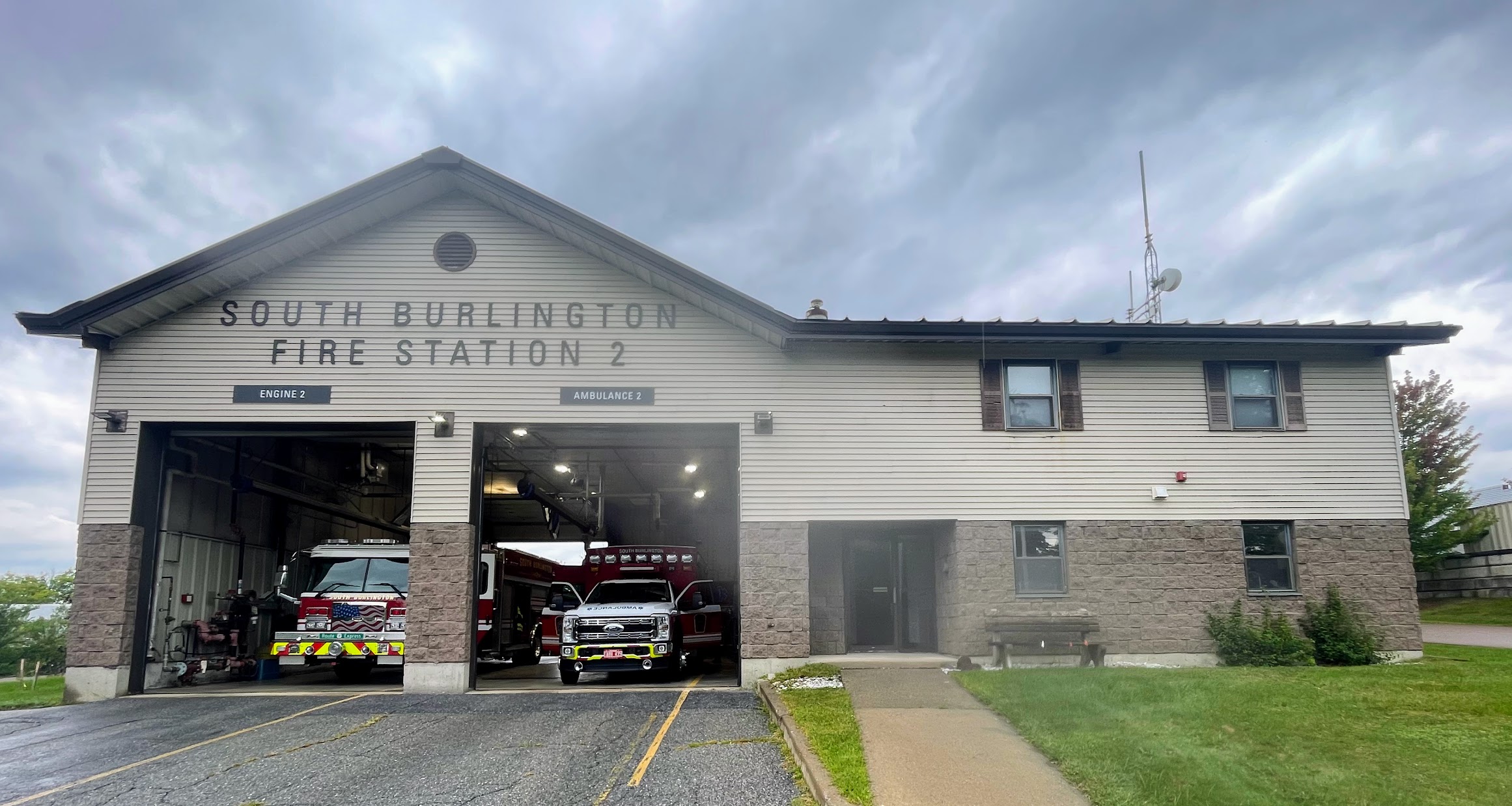 South Burlington Fire Station 2 at 3 Holmes Rd, South Burlington, Vermont