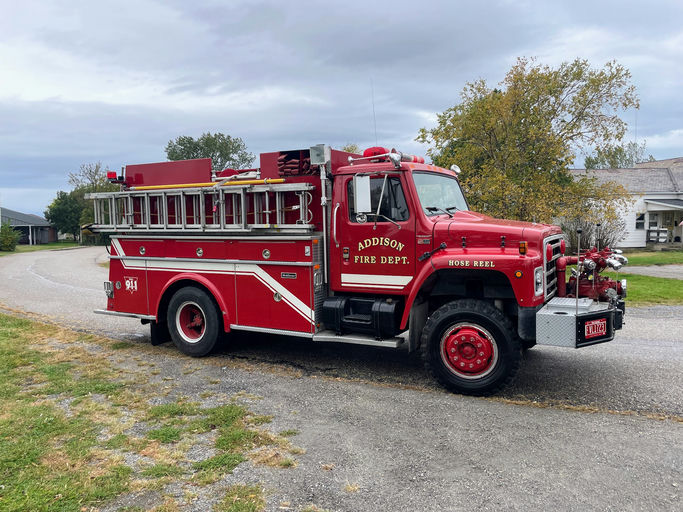 Addison Hose Reel, Addison Volunteer Fire Department