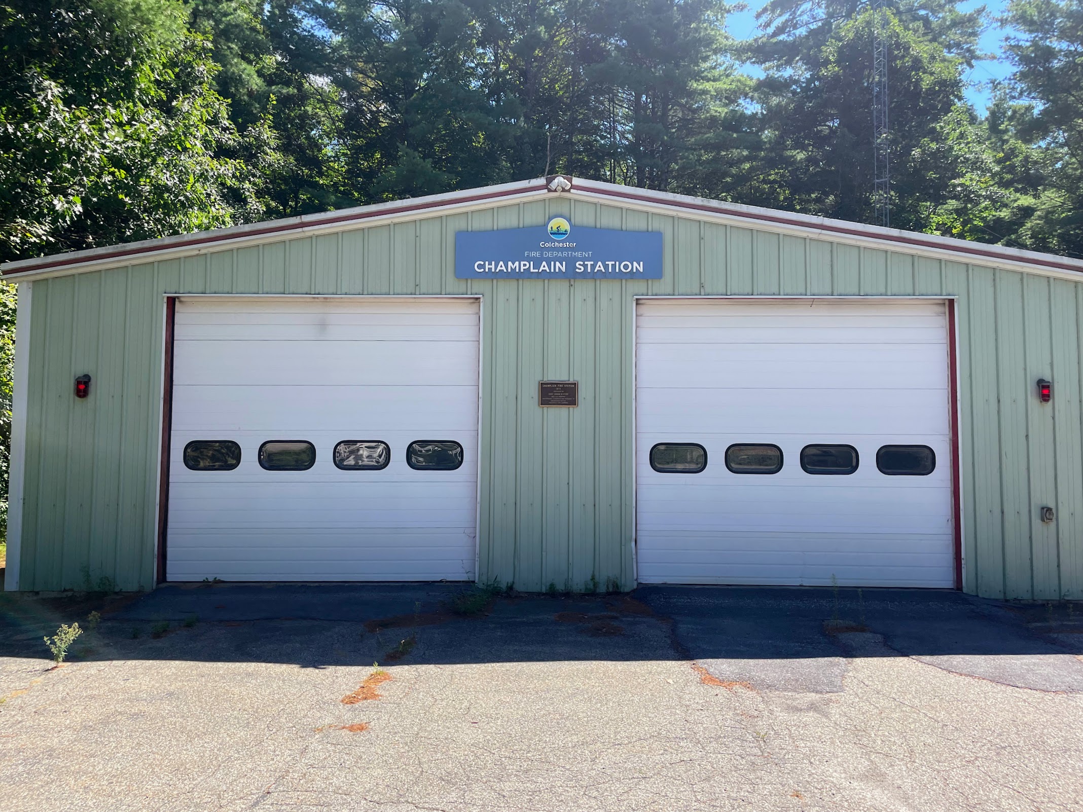 Colchester FD Champlain Station at 227 Clay Point Rd, Colchester, Vermont
