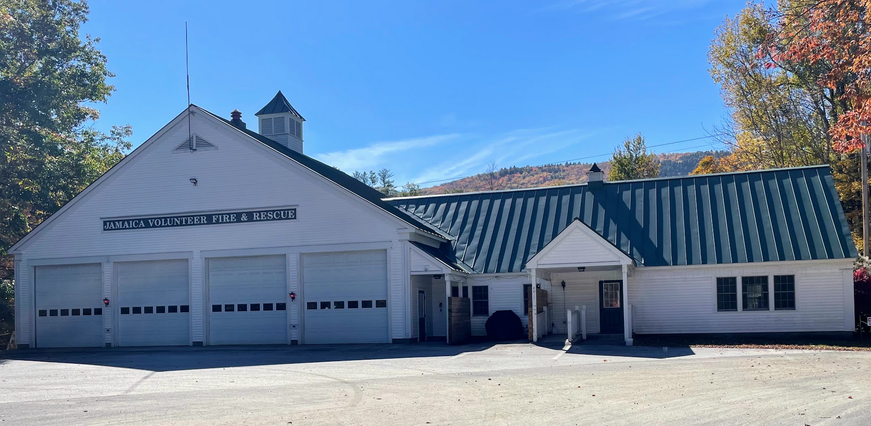 Jamaica Fire Department at 4017 VT Route 30, Jamaica, Vermont