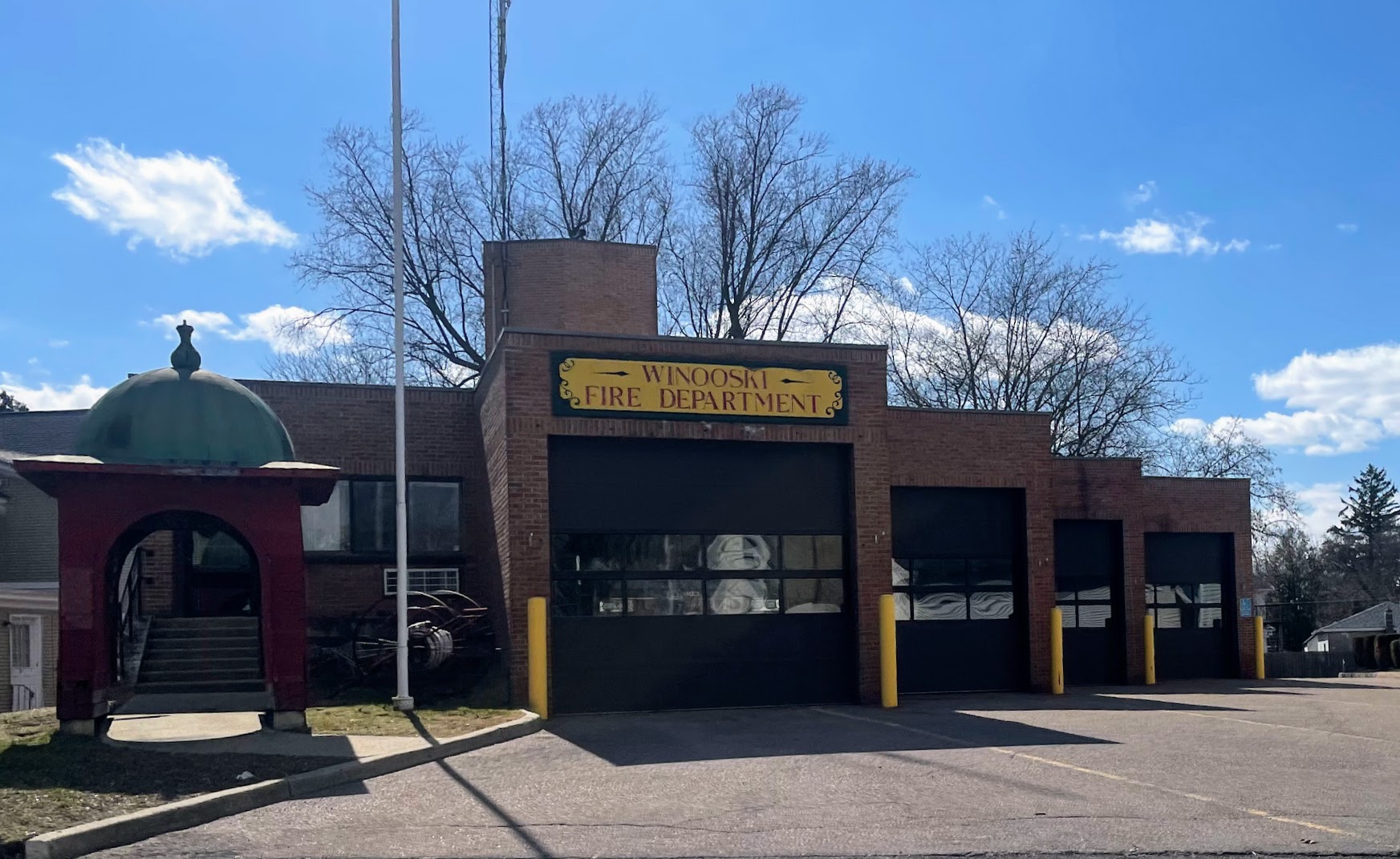 Winooski Fire Department at 120 Main St, Winooski, Vermont