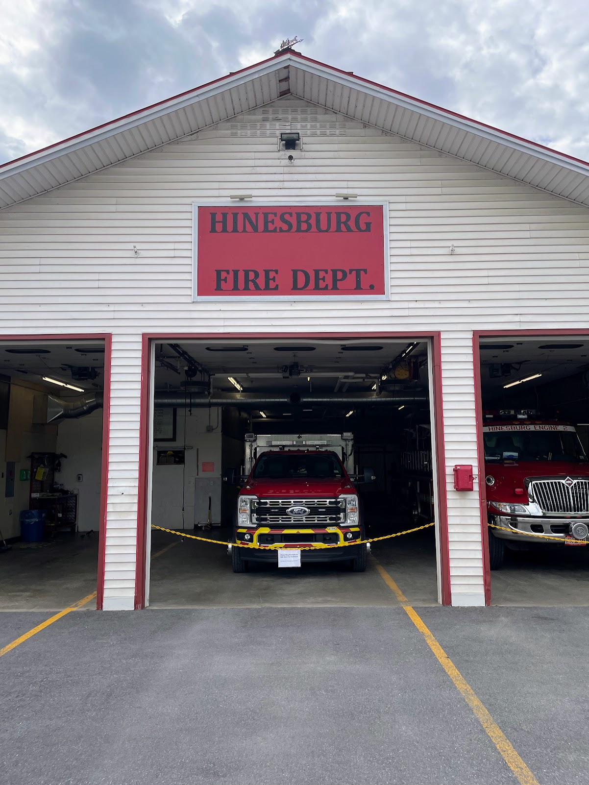 Hinesburg Fire Department at 10340 VT Route 116, Hinesburg, Vermont