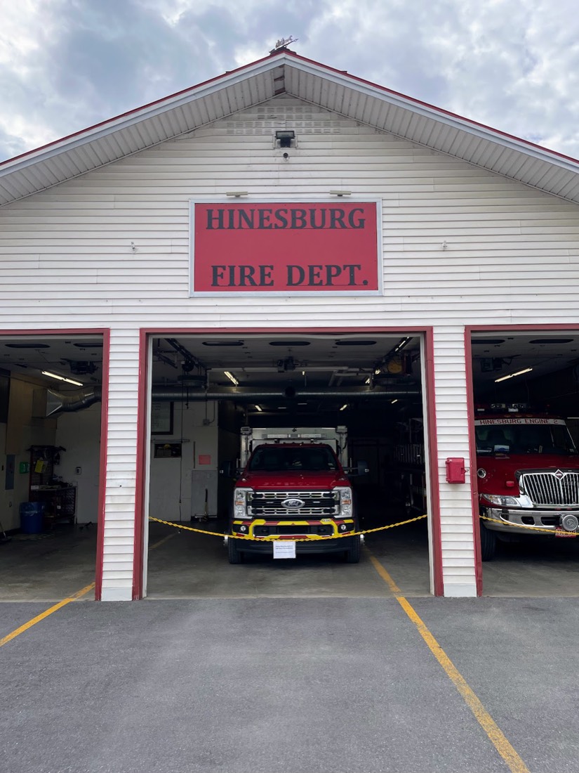 Hinesburg Fire Department at 10340 VT Route 116, Hinesburg, Vermont