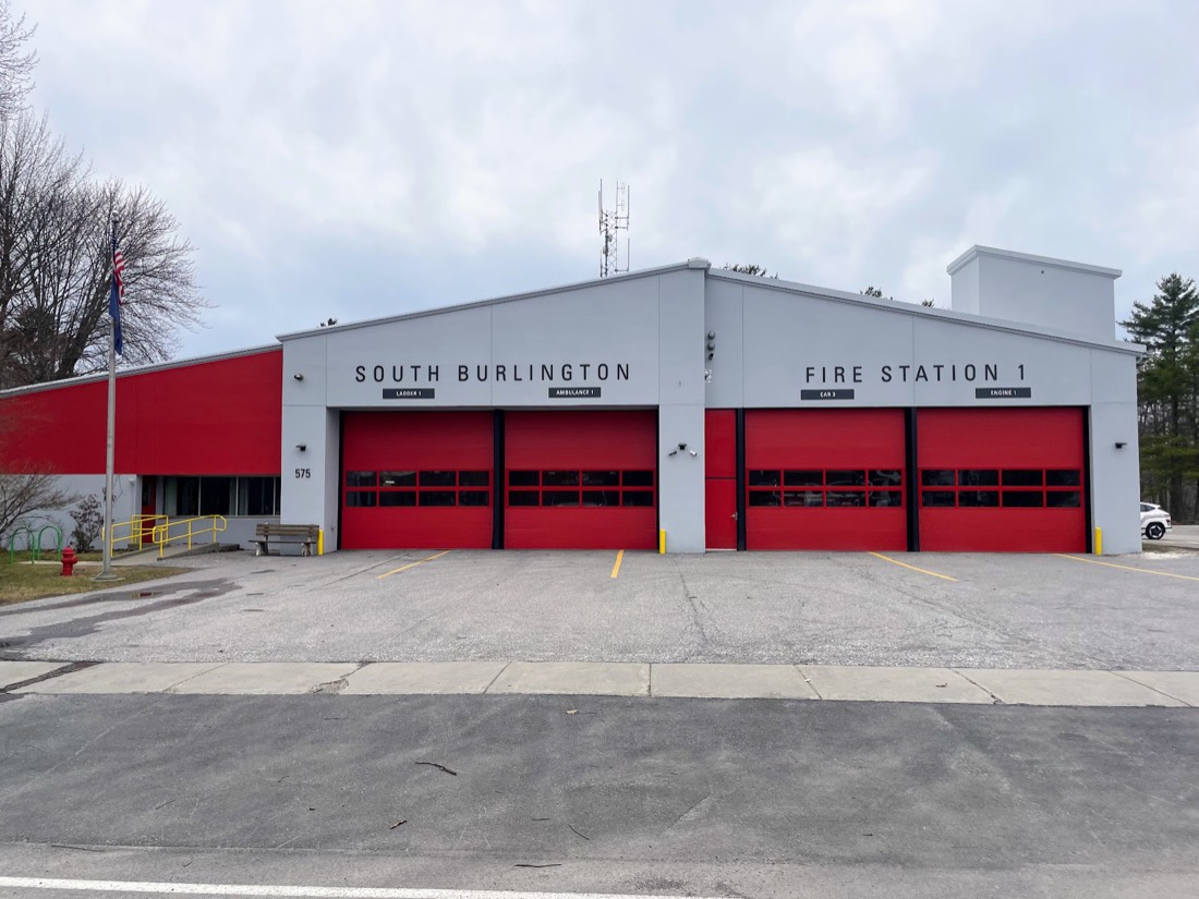 South Burlington Fire Station 1 at 575 Dorset St, South Burlington, Vermont