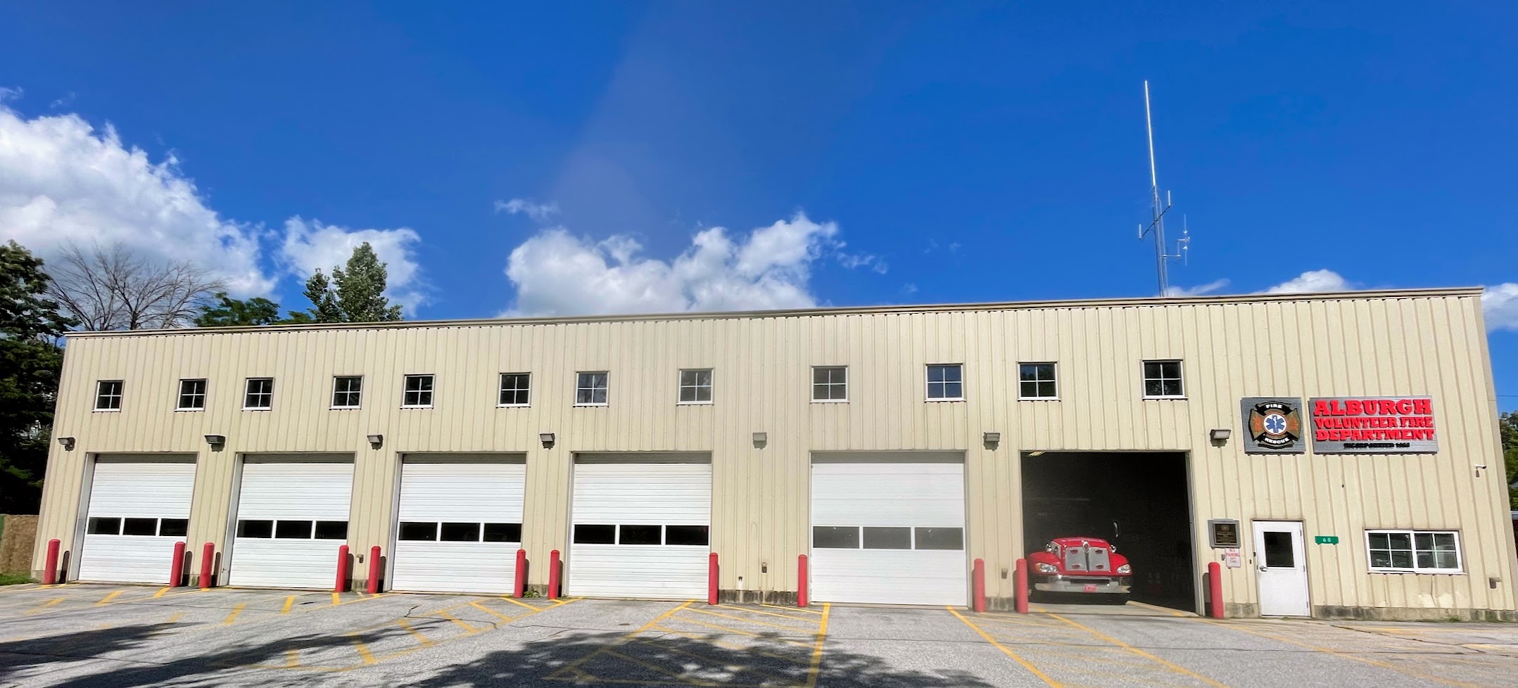 Alburgh Fire Department at 60 Fire House Rd, Alburgh, Vermont